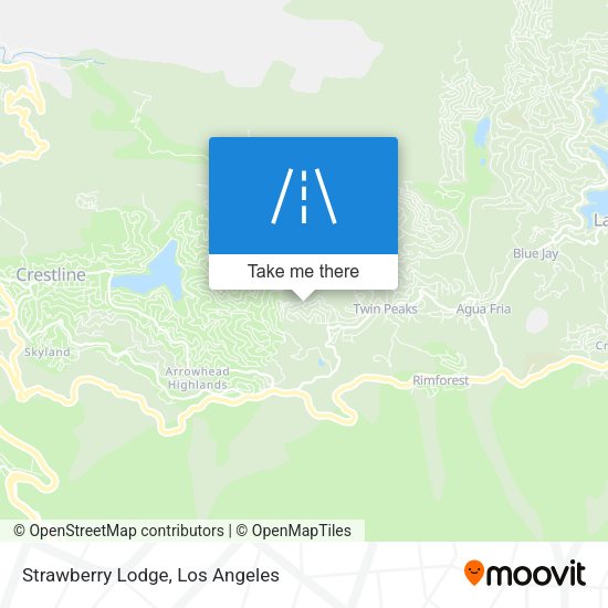 Mapa de Strawberry Lodge