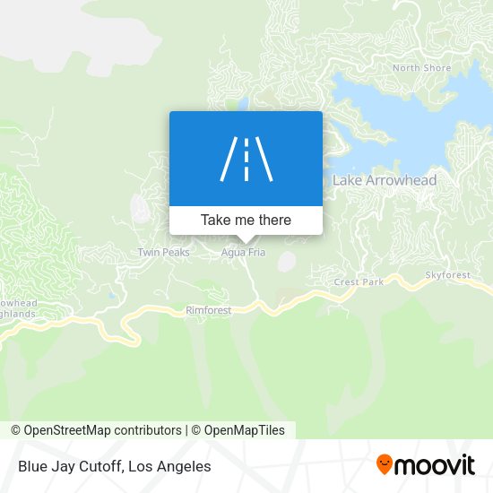 Blue Jay Cutoff map