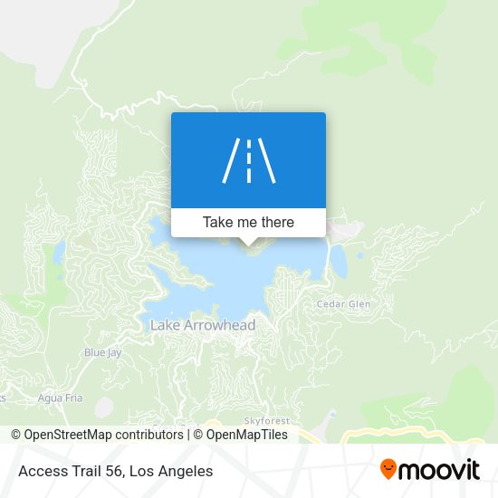 Mapa de Access Trail 56
