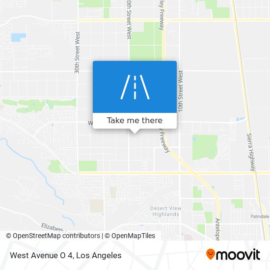 West Avenue O 4 map
