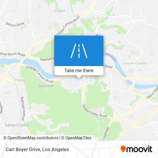 Carl Boyer Drive map
