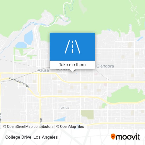 Mapa de College Drive