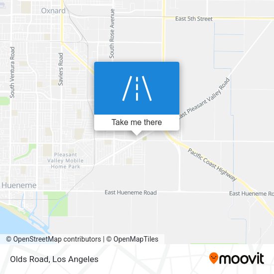 Mapa de Olds Road