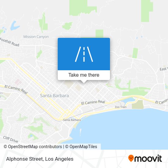 Alphonse Street map
