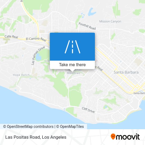 Mapa de Las Positas Road
