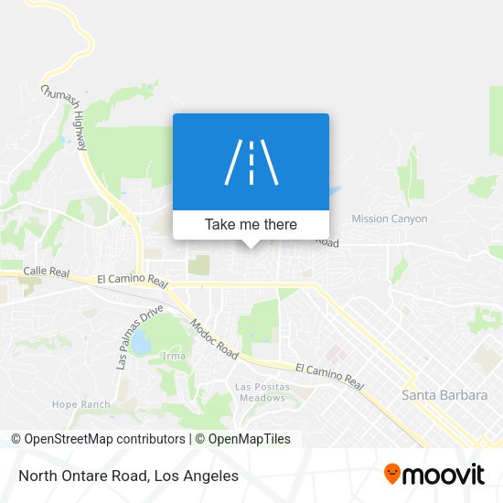 Mapa de North Ontare Road