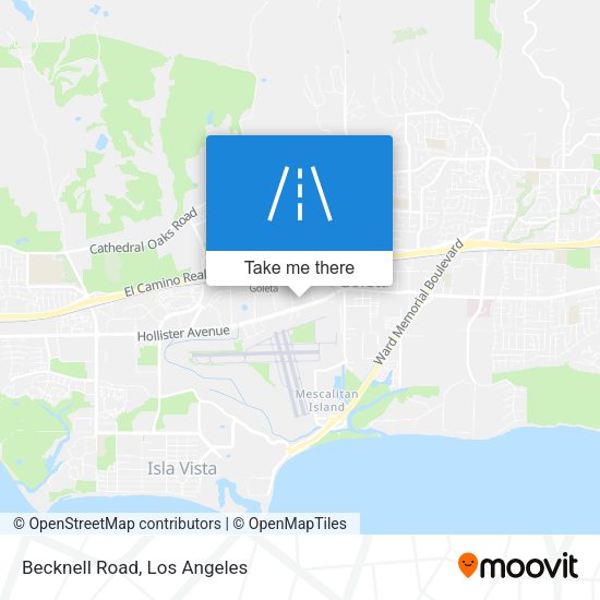 Mapa de Becknell Road