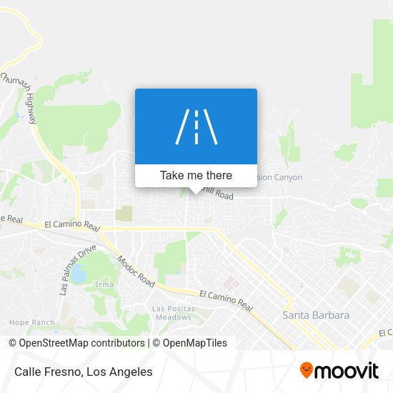 Mapa de Calle Fresno