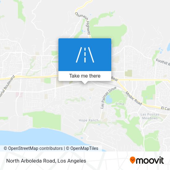 Mapa de North Arboleda Road