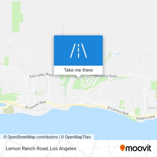 Mapa de Lemon Ranch Road