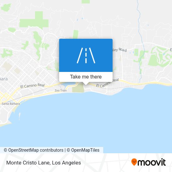Monte Cristo Lane map