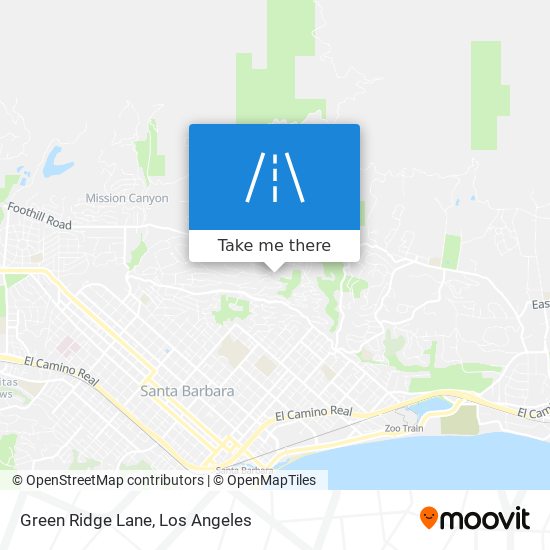 Green Ridge Lane map