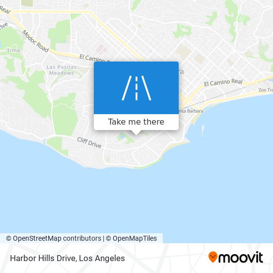 Harbor Hills Drive map