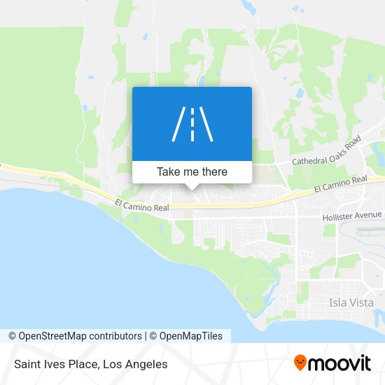 Saint Ives Place map