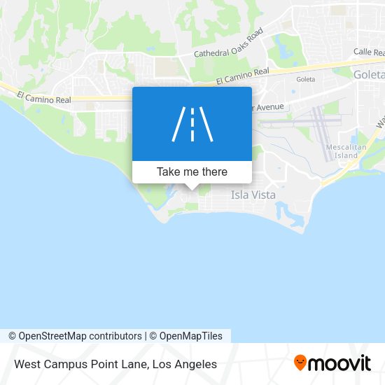 West Campus Point Lane map