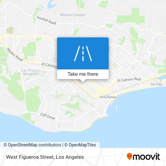 Mapa de West Figueroa Street