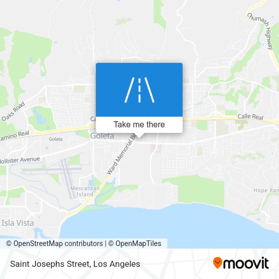 Mapa de Saint Josephs Street