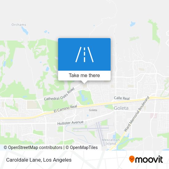 Mapa de Caroldale Lane