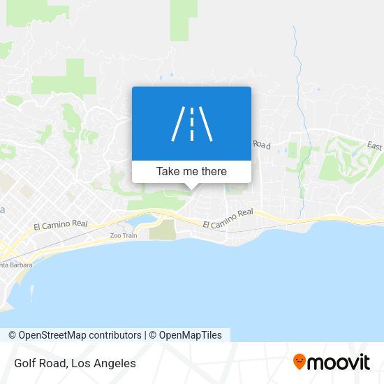 Mapa de Golf Road