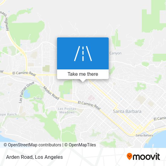 Mapa de Arden Road