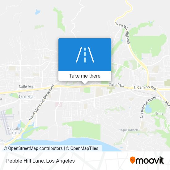 Mapa de Pebble Hill Lane