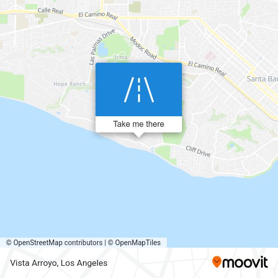 Mapa de Vista Arroyo