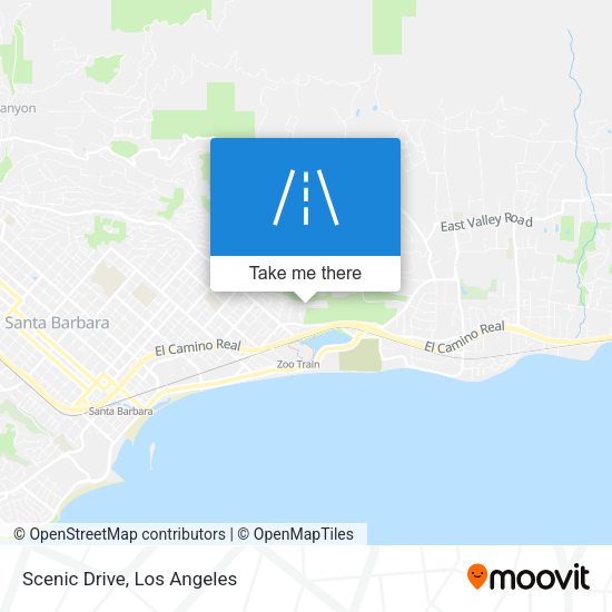 Mapa de Scenic Drive