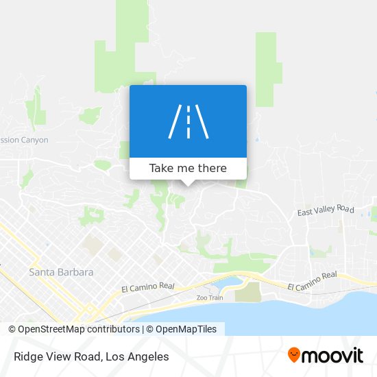 Mapa de Ridge View Road