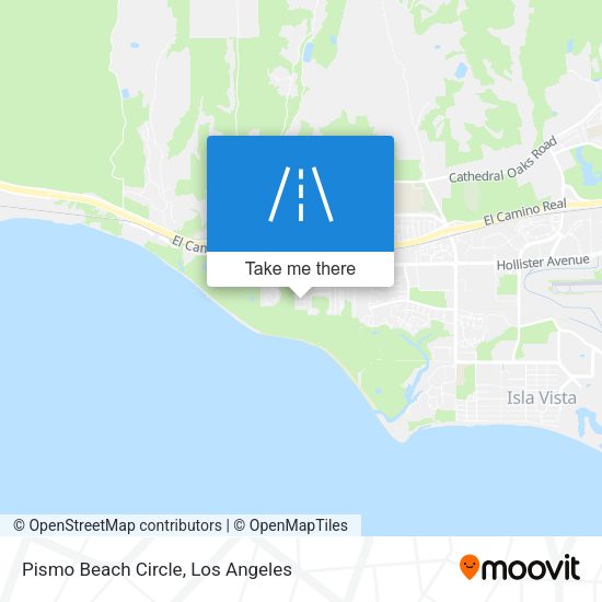 Mapa de Pismo Beach Circle