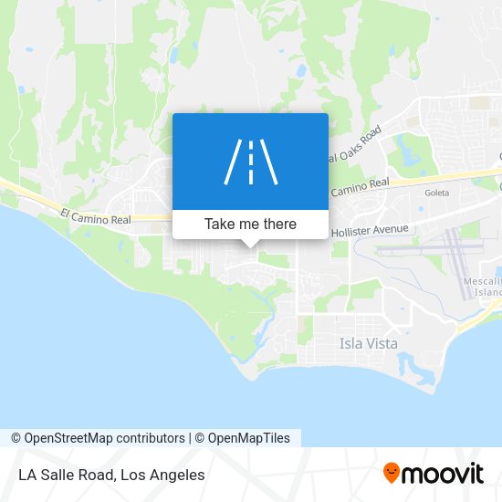 Mapa de LA Salle Road