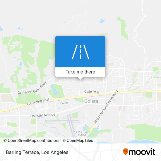 Barling Terrace map