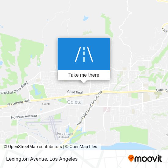 Lexington Avenue map