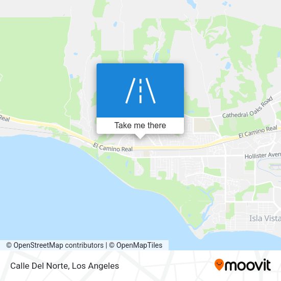Mapa de Calle Del Norte