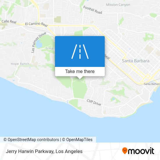 Jerry Harwin Parkway map