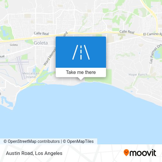 Austin Road map