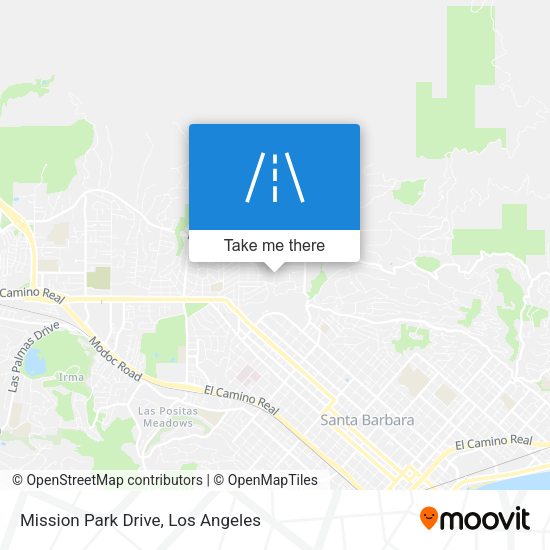 Mapa de Mission Park Drive