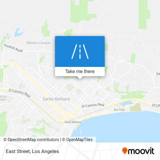 East Street map