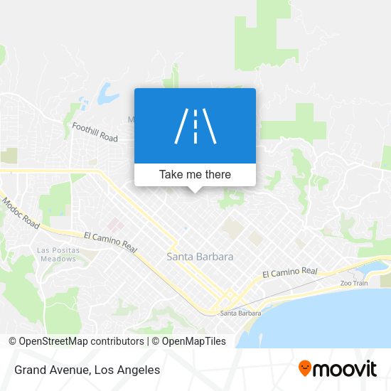 Mapa de Grand Avenue
