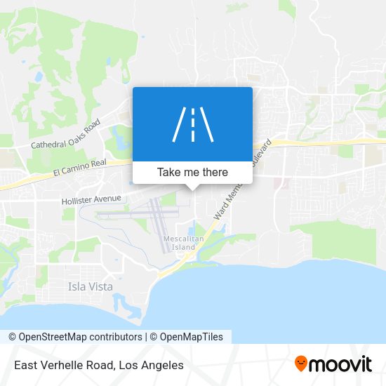 East Verhelle Road map