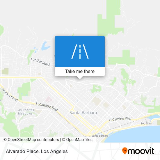 Mapa de Alvarado Place