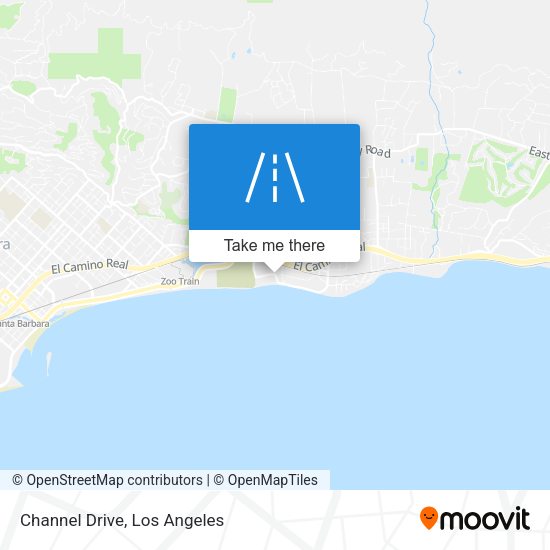 Mapa de Channel Drive