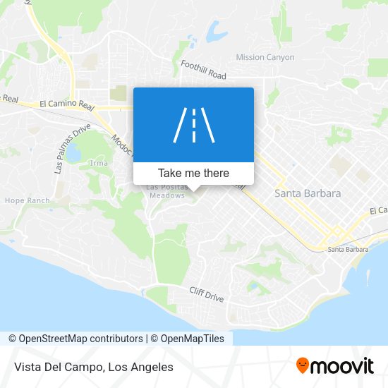 Vista Del Campo map