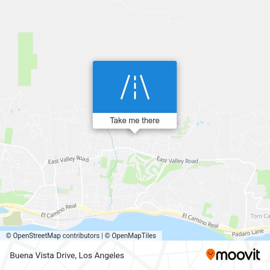 Mapa de Buena Vista Drive