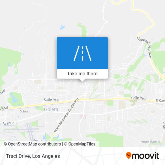 Mapa de Traci Drive