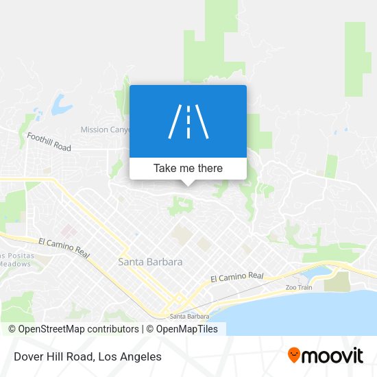 Mapa de Dover Hill Road