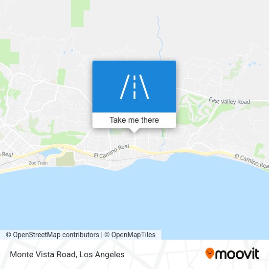 Mapa de Monte Vista Road
