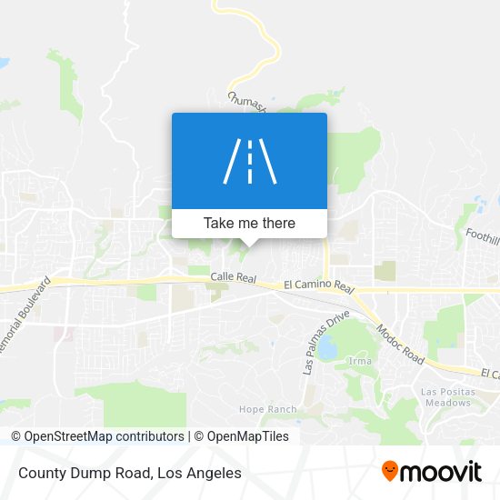 Mapa de County Dump Road