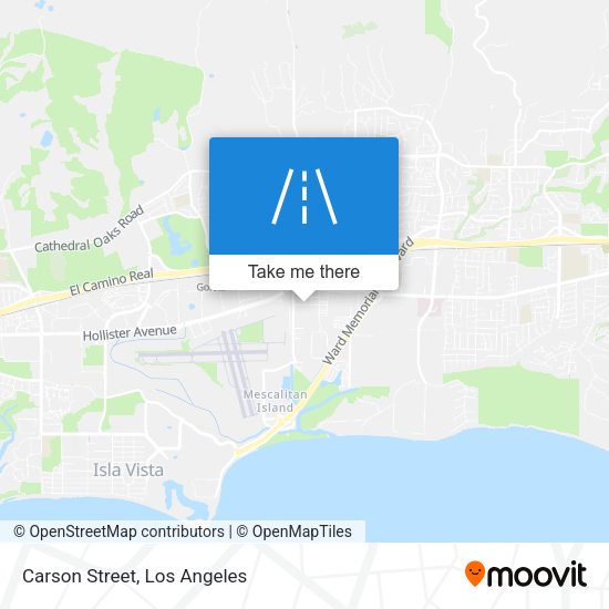 Mapa de Carson Street