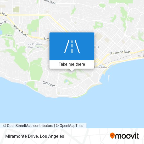 Mapa de Miramonte Drive