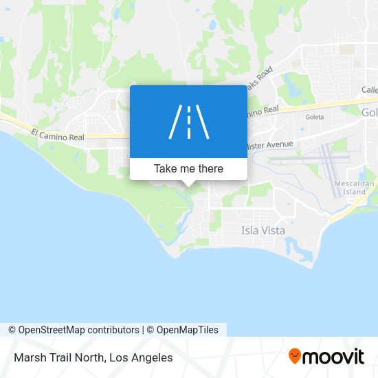 Mapa de Marsh Trail North